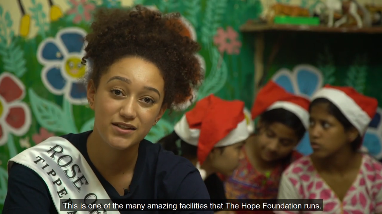 Christmas Appeal from 2018 Rose of Tralee Kirsten Mate Maher