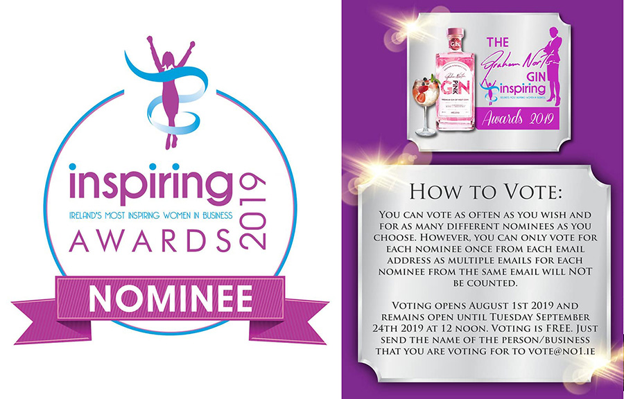 Inspiring Awards 2019 Nomination for Maureen