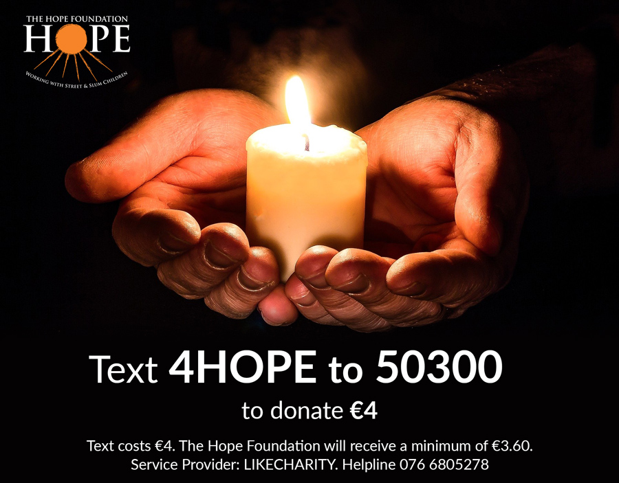 Solidarity – Light a candle in your window for HOPE Hospital