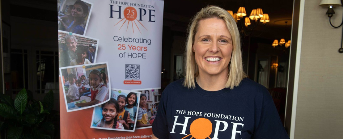 Sports Broadcaster Jacqui Hurley Joins The Hope Foundation as Ambassador