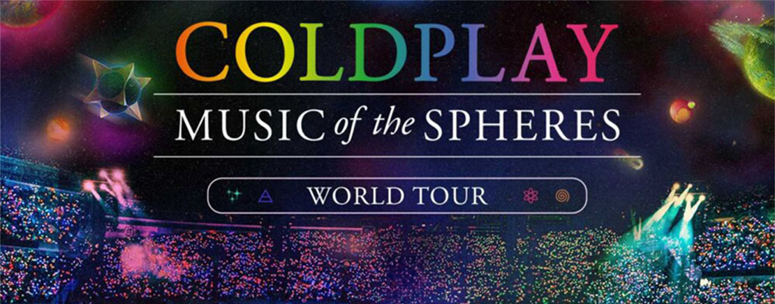 Win 2 Tickets to see Coldplay in London plus €200 Travel Voucher!